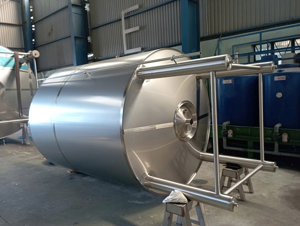 Nắp bồn inox chịu áp lực